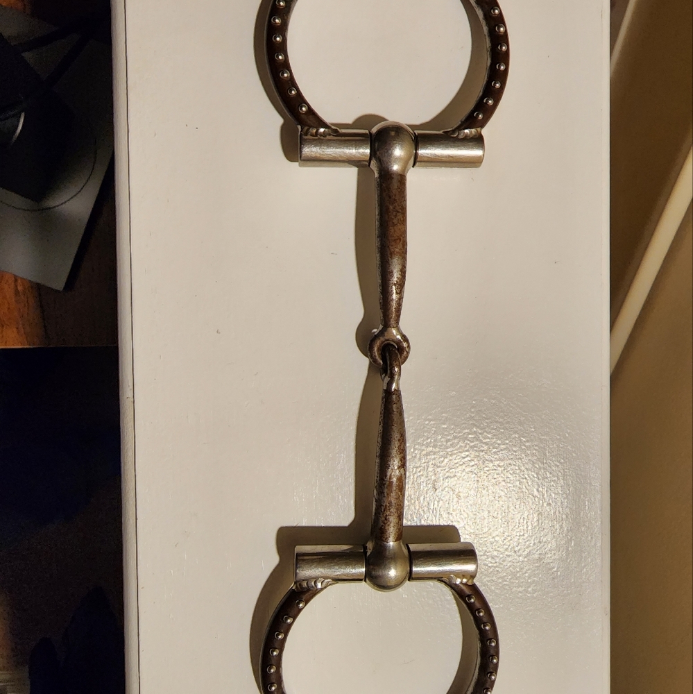 Tom Balding Ballhinge D-ring snaffle